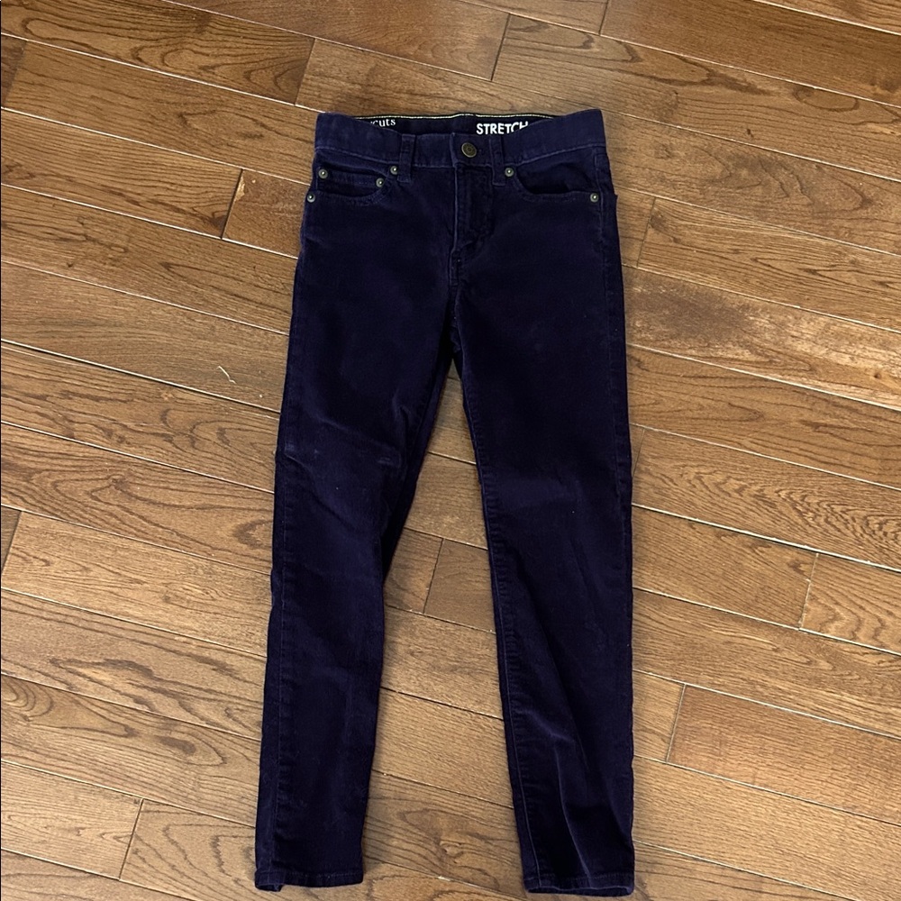 Crew cuts stretch corduroy pants Size 8